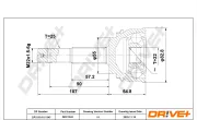 Gelenksatz, Antriebswelle DR!VE+ DP2110.10.1343