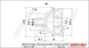 Gelenksatz, Antriebswelle Dr!ve+ DP2110.10.1498