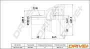 Gelenksatz, Antriebswelle DR!VE+ DP2110.10.1507