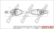 Antriebswelle Vorderachse rechts Dr!ve+ DP2110.10.1813