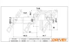 Gelenksatz, Antriebswelle DR!VE+ DP2110.10.1879 Bild Gelenksatz, Antriebswelle DR!VE+ DP2110.10.1879