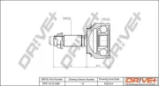 Gelenksatz, Antriebswelle Dr!ve+ DP2110.10.1880