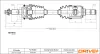 Antriebswelle Vorderachse links Vorderachse rechts Dr!ve+ DP2110.10.2088