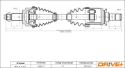 Antriebswelle Vorderachse links Dr!ve+ DP2110.10.2117