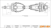 Antriebswelle Dr!ve+ DP2110.10.2163