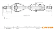 Antriebswelle Vorderachse links Dr!ve+ DP2110.10.2188
