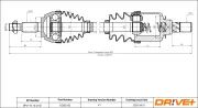 Antriebswelle Vorderachse links Dr!ve+ DP2110.10.2192