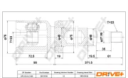 Gelenksatz, Antriebswelle DR!VE+ DP2110.10.3109