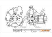 Wasserpumpe, Motorkühlung Dr!ve+ DP2310.10.002