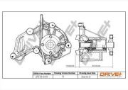 Wasserpumpe, Motorkühlung Dr!ve+ DP2310.10.014