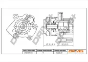 Wasserpumpe, Motorkühlung Dr!ve+ DP2310.10.033