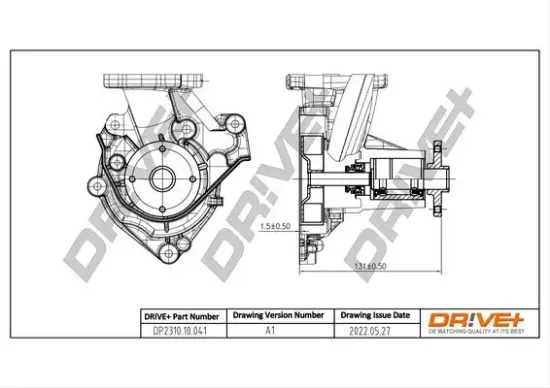 Wasserpumpe, Motorkühlung Dr!ve+ DP2310.10.041 Bild Wasserpumpe, Motorkühlung Dr!ve+ DP2310.10.041