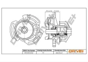 Wasserpumpe, Motorkühlung Dr!ve+ DP2310.10.052