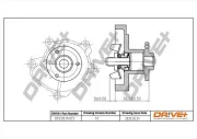 Wasserpumpe, Motorkühlung Dr!ve+ DP2310.10.073