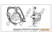 Wasserpumpe, Motorkühlung Dr!ve+ DP2310.10.106