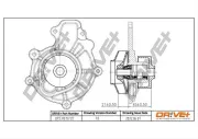 Wasserpumpe, Motorkühlung Dr!ve+ DP2310.10.127