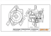 Wasserpumpe, Motorkühlung Dr!ve+ DP2310.10.130