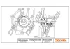 Wasserpumpe, Motorkühlung DR!VE+ DP2310.10.140 Bild Wasserpumpe, Motorkühlung DR!VE+ DP2310.10.140