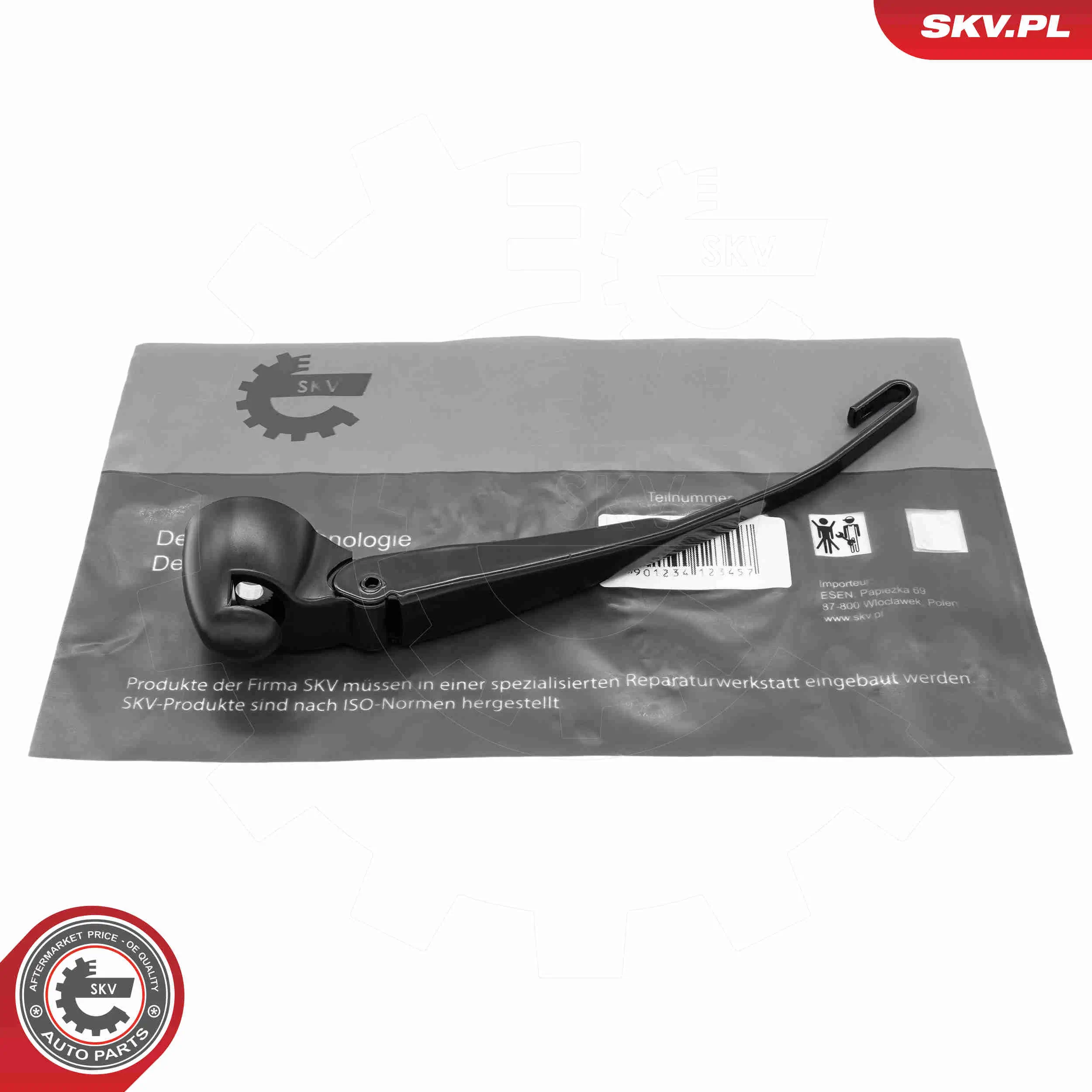 Wischarm, Scheibenreinigung hinten ESEN SKV 05SKV826