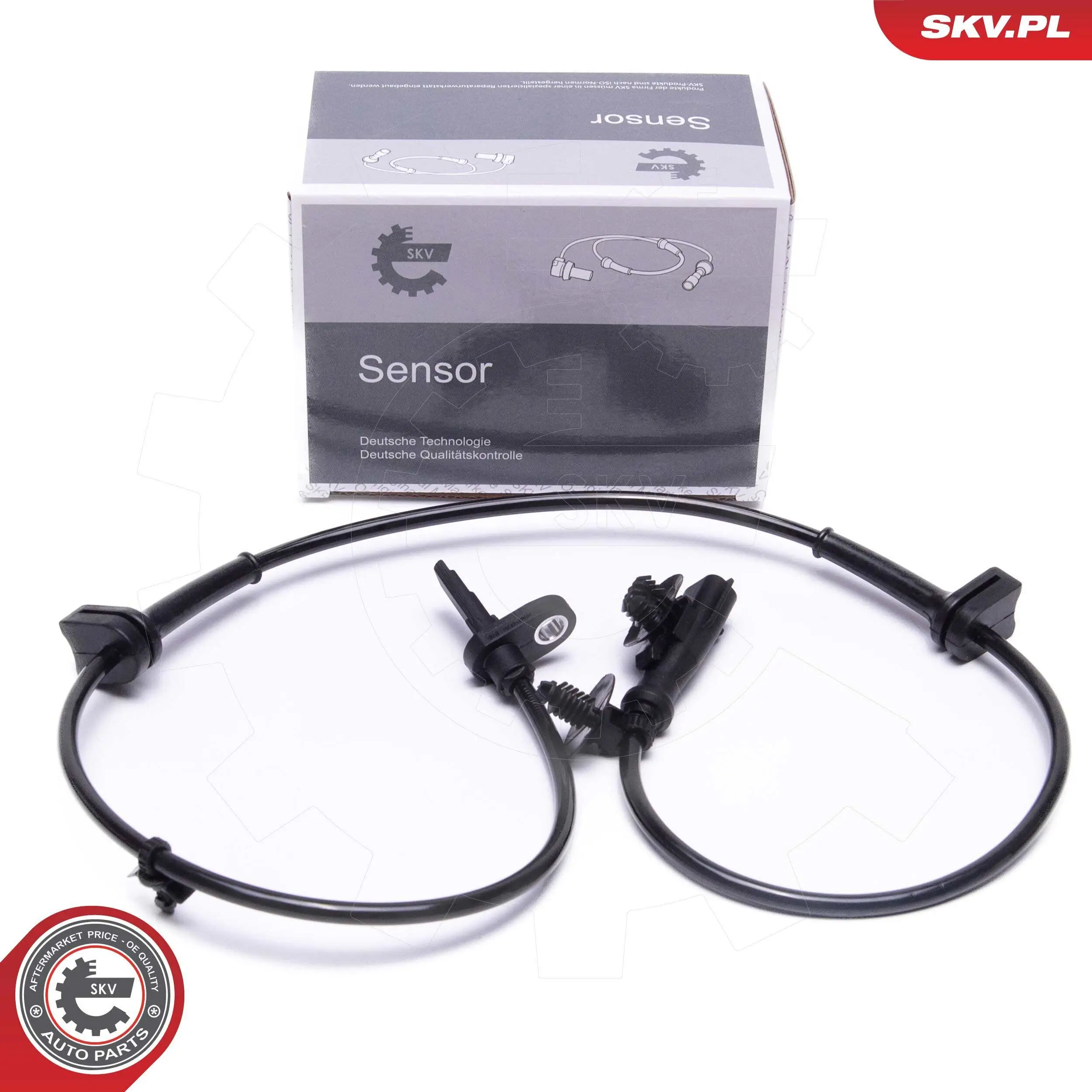 Sensor, Raddrehzahl Vorderachse links Vorderachse rechts ESEN SKV 06SKV441