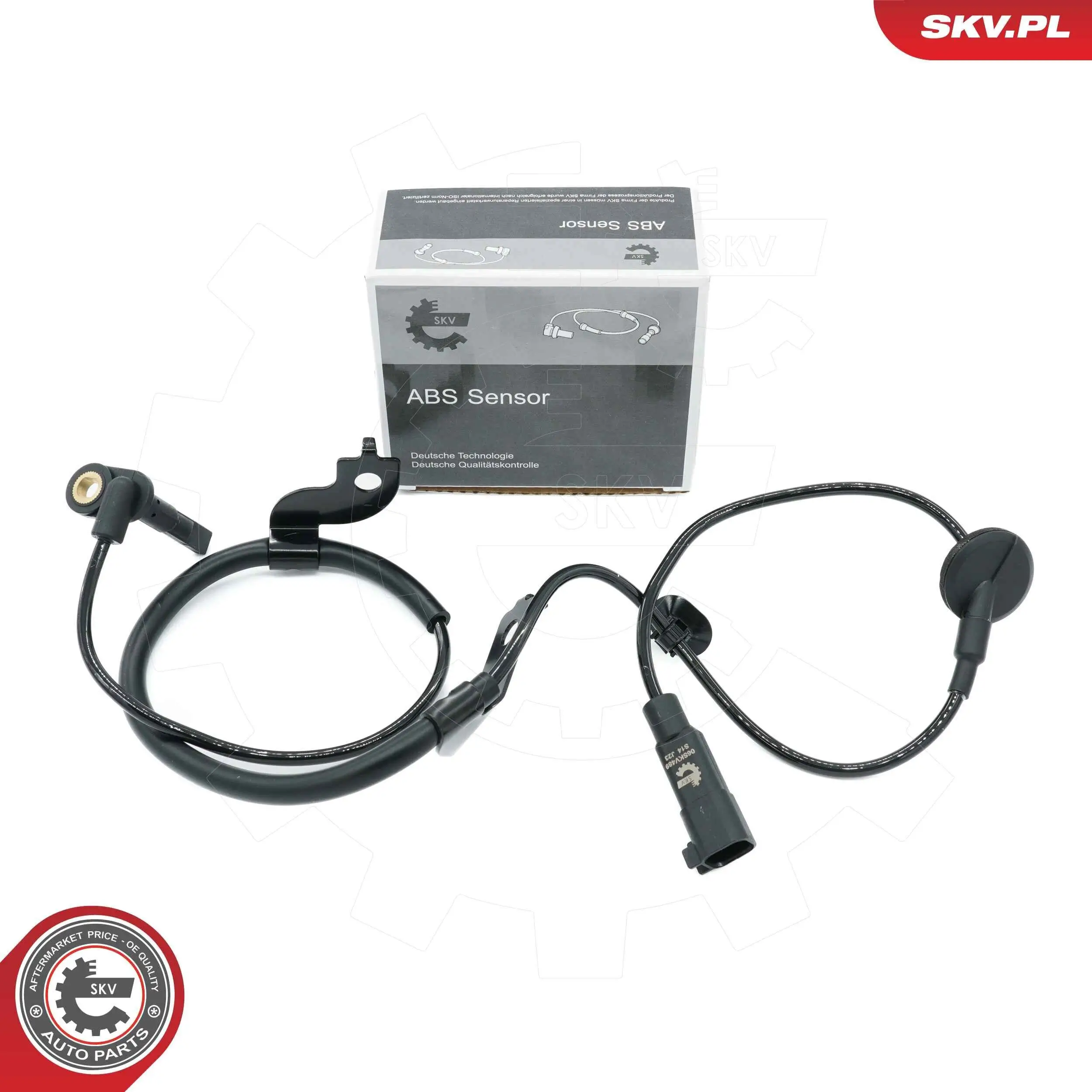 Sensor, Raddrehzahl 12 V Vorderachse links ESEN SKV 06SKV489