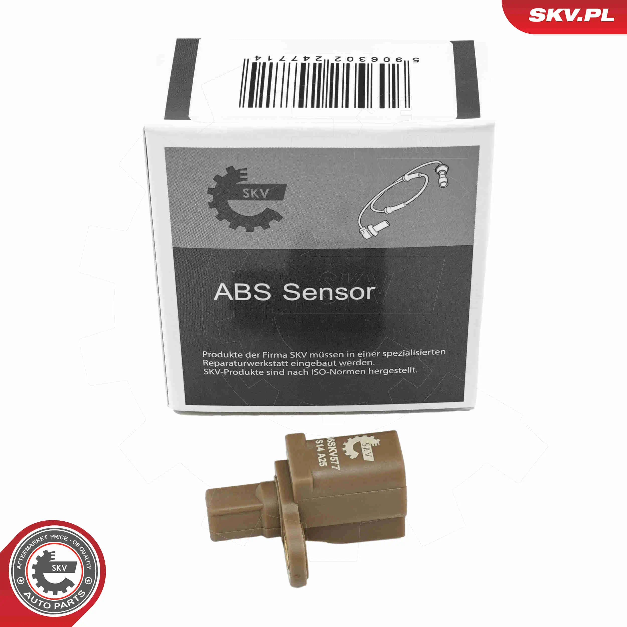 Sensor, Raddrehzahl Hinterachse ESEN SKV 06SKV577