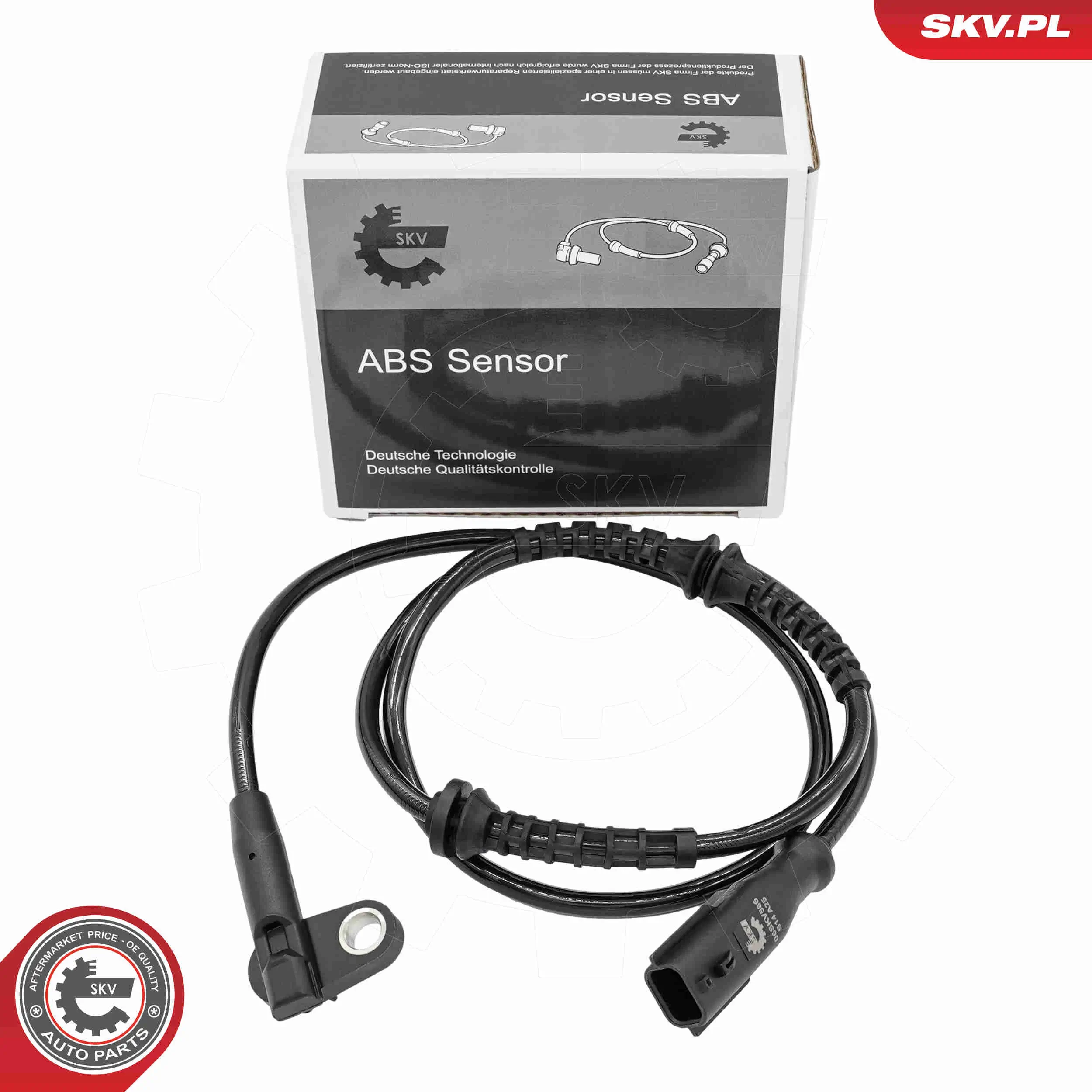 Sensor, Raddrehzahl Hinterachse ESEN SKV 06SKV586