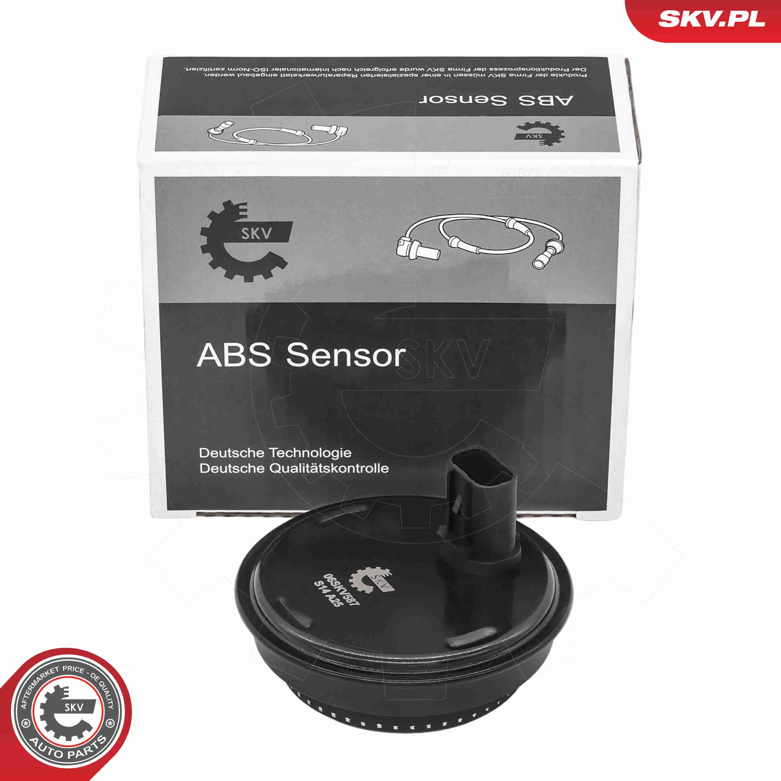 Sensor, Raddrehzahl Hinterachse ESEN SKV 06SKV587