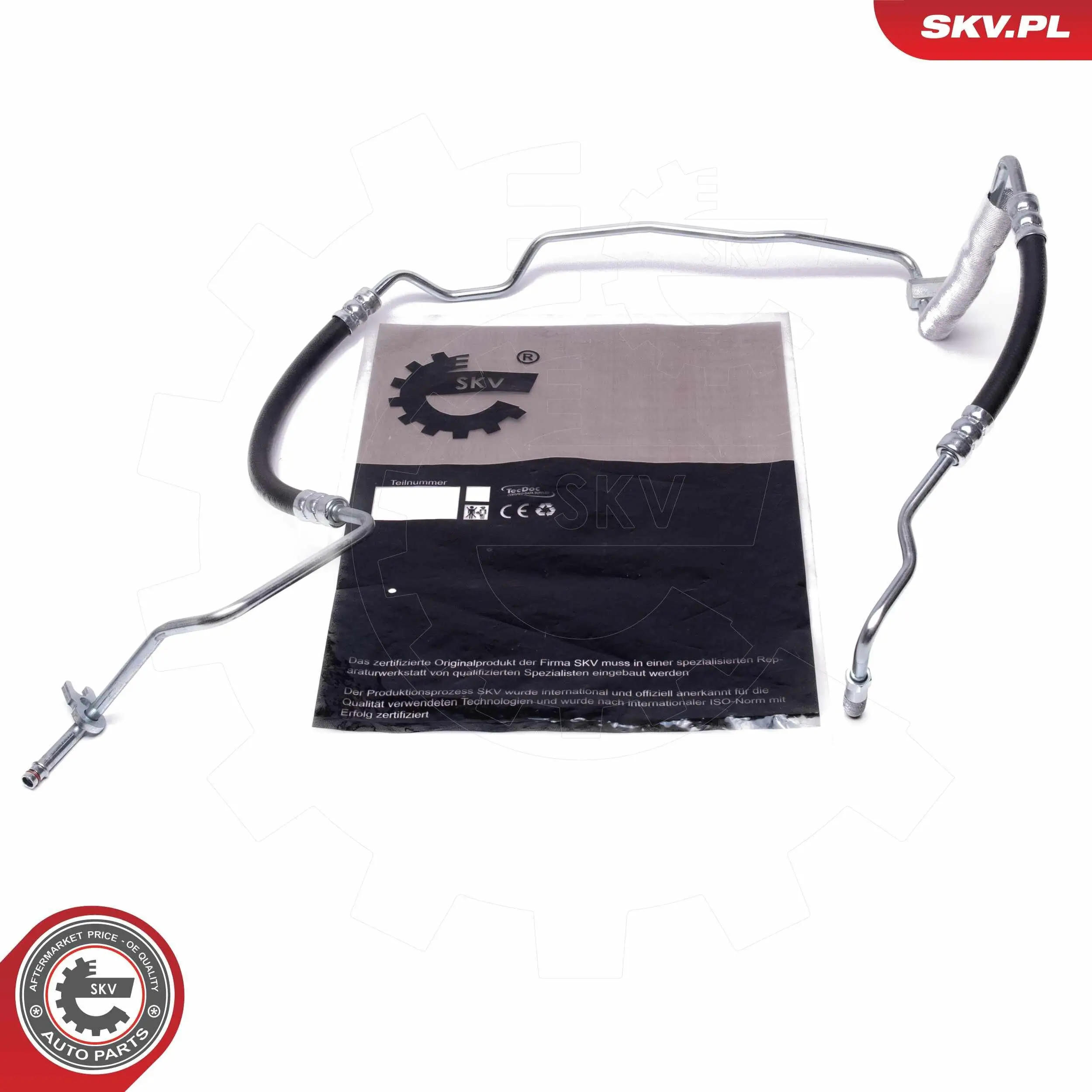 Hydraulikschlauch, Lenkung von Hydraulikpumpe nach Lenkgetriebe ESEN SKV 10SKV914