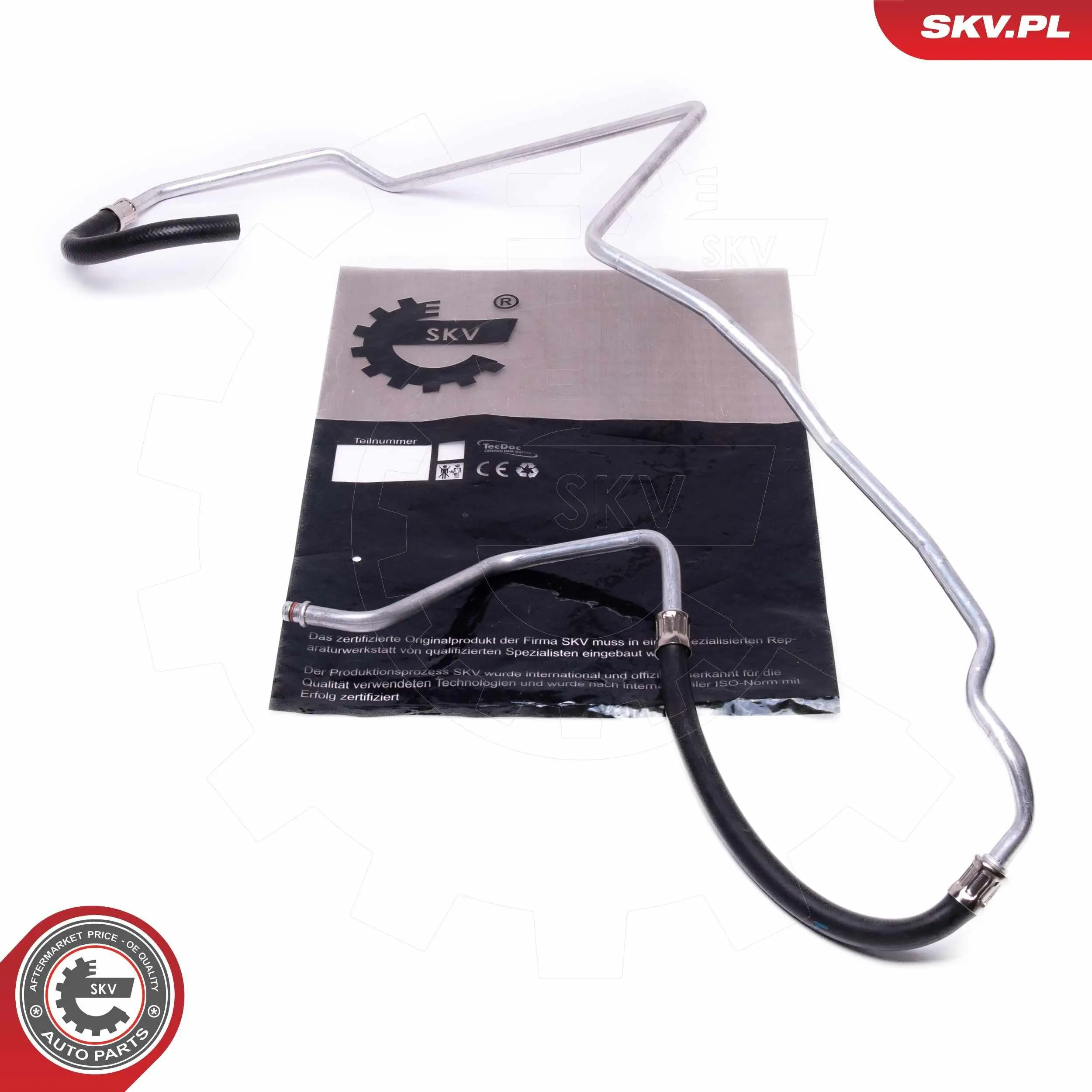 Hydraulikschlauch, Lenkung von Lenkgetriebe nach Ausgleichsbehälter ESEN SKV 10SKV925