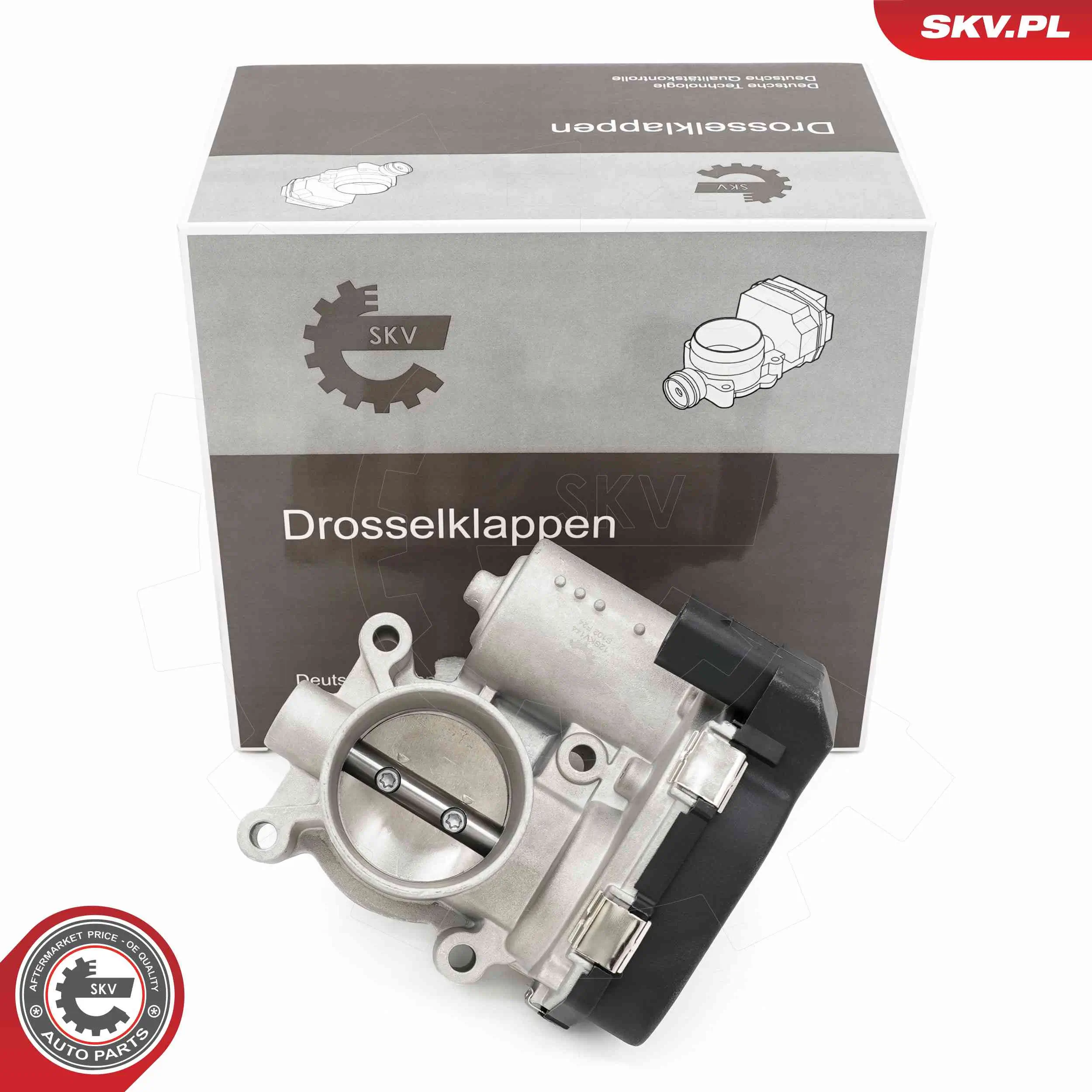 Drosselklappenstutzen 12 V ESEN SKV 12SKV144