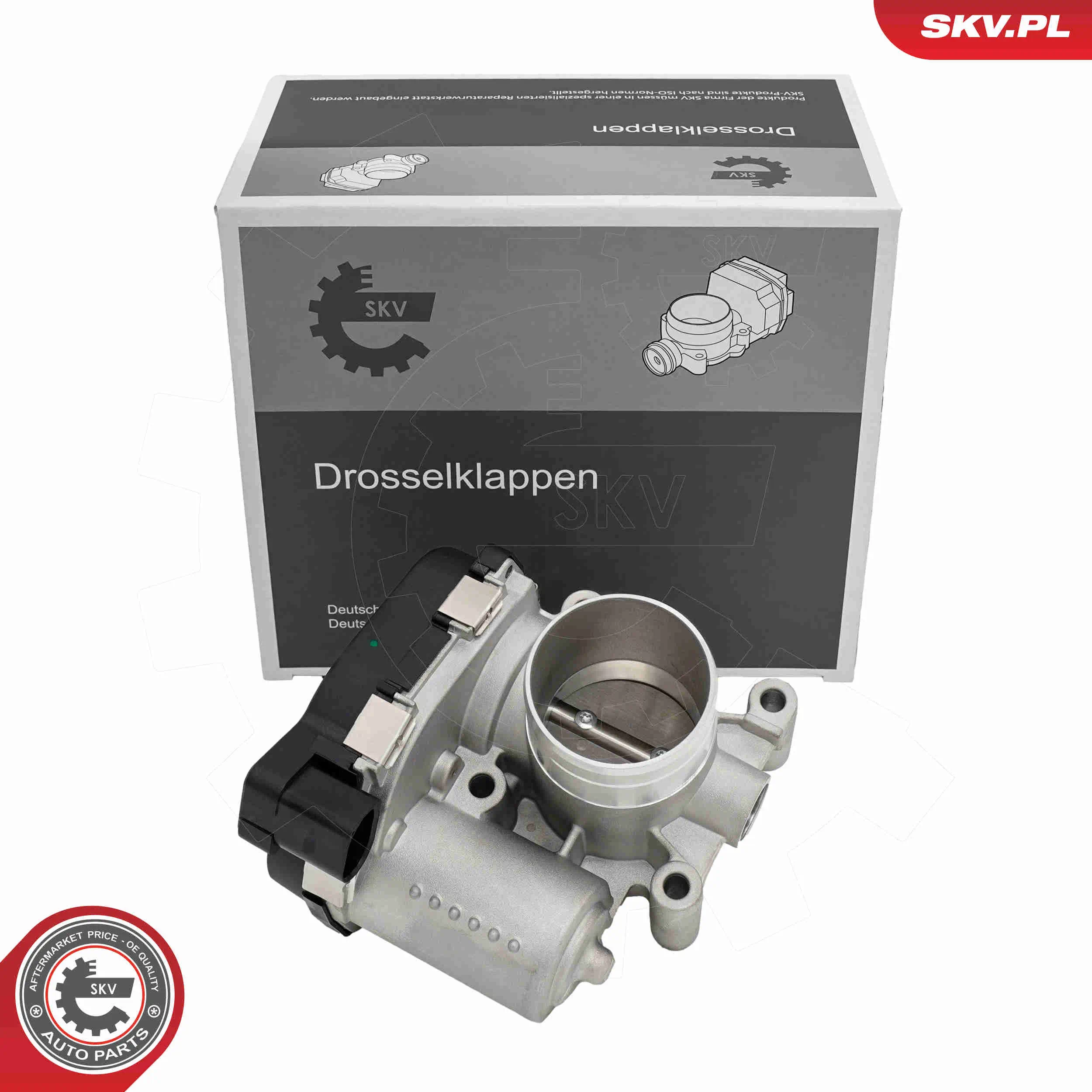 Drosselklappenstutzen 12 V ESEN SKV 12SKV145