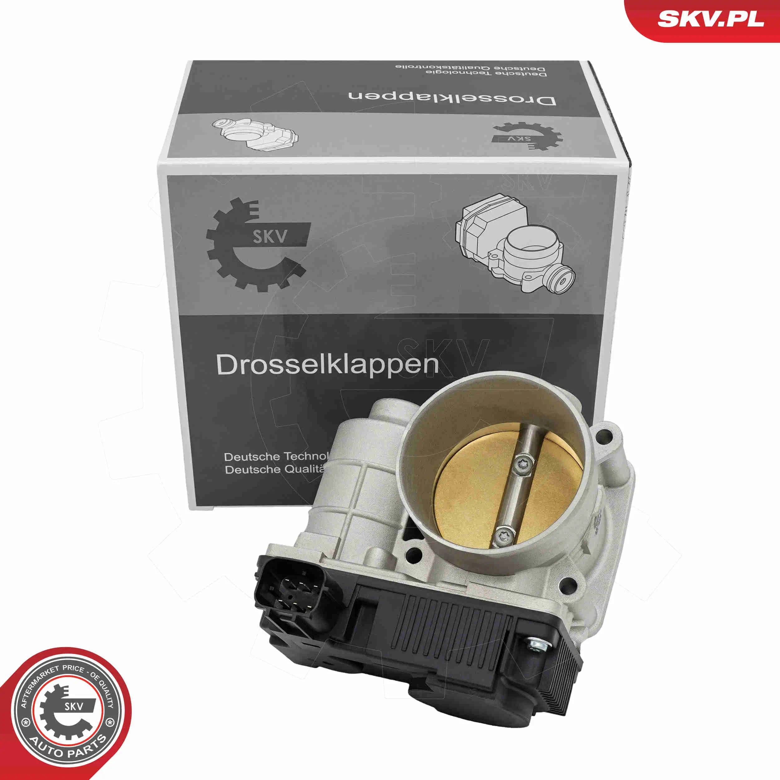 Drosselklappenstutzen 12 V ESEN SKV 12SKV179