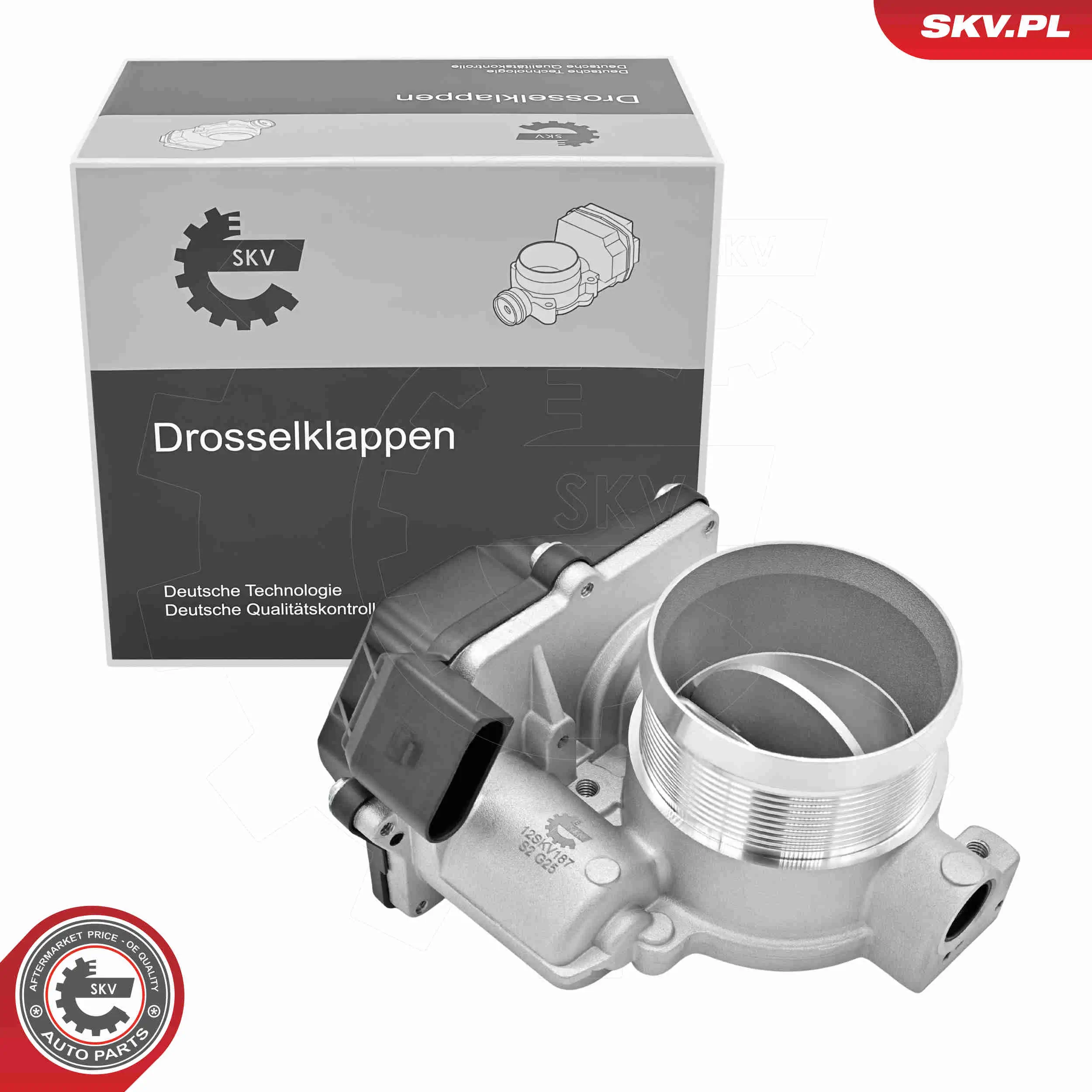 Drosselklappenstutzen 12 V ESEN SKV 12SKV187