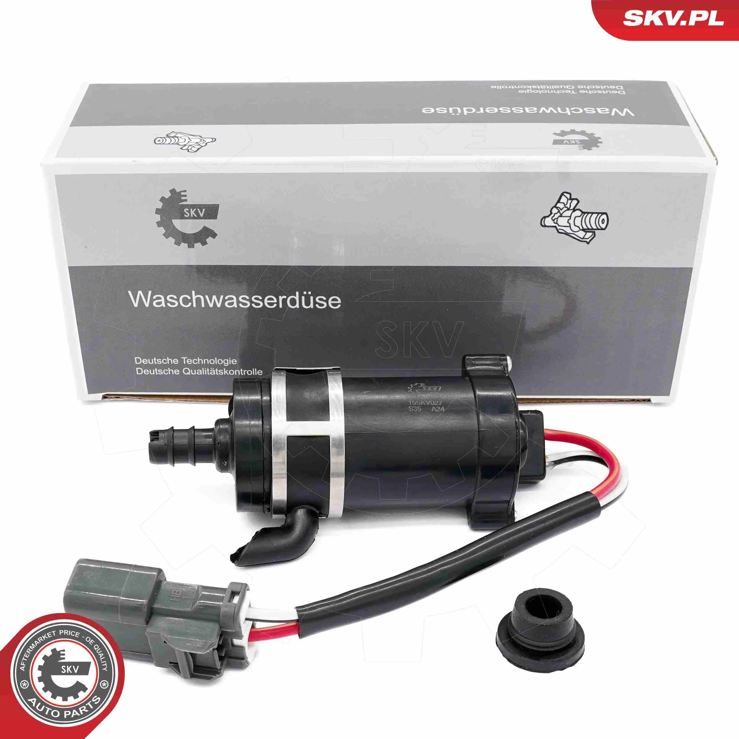 Waschwasserpumpe, Scheibenreinigung 12 V vorne ESEN SKV 15SKV027