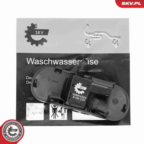 Waschwasserdüse, Scheibenreinigung vorne rechts ESEN SKV 15SKV224 Bild Waschwasserdüse, Scheibenreinigung vorne rechts ESEN SKV 15SKV224