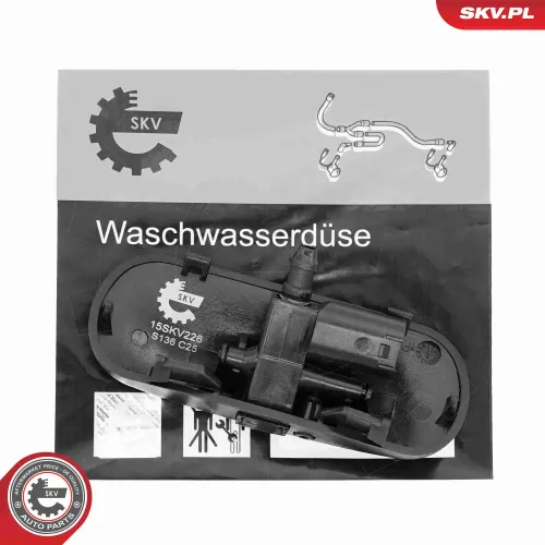Waschwasserdüse, Scheibenreinigung vorne rechts ESEN SKV 15SKV226 Bild Waschwasserdüse, Scheibenreinigung vorne rechts ESEN SKV 15SKV226