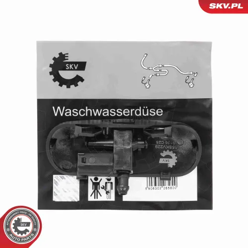 Waschwasserdüse, Scheibenreinigung Mitte ESEN SKV 15SKV229 Bild Waschwasserdüse, Scheibenreinigung Mitte ESEN SKV 15SKV229