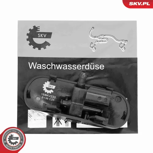 Waschwasserdüse, Scheibenreinigung vorne rechts ESEN SKV 15SKV233 Bild Waschwasserdüse, Scheibenreinigung vorne rechts ESEN SKV 15SKV233