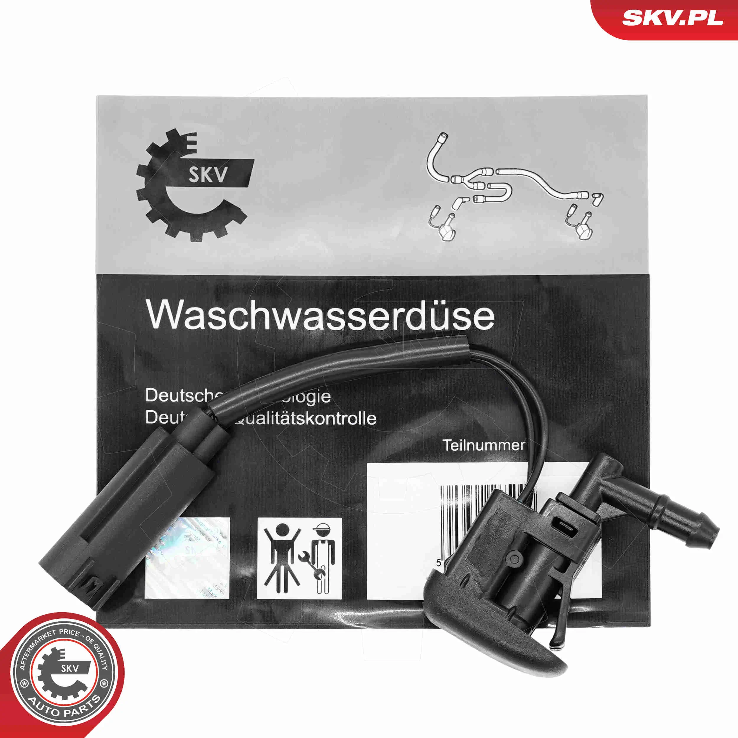 Waschwasserdüse, Scheibenreinigung vorne ESEN SKV 15SKV257