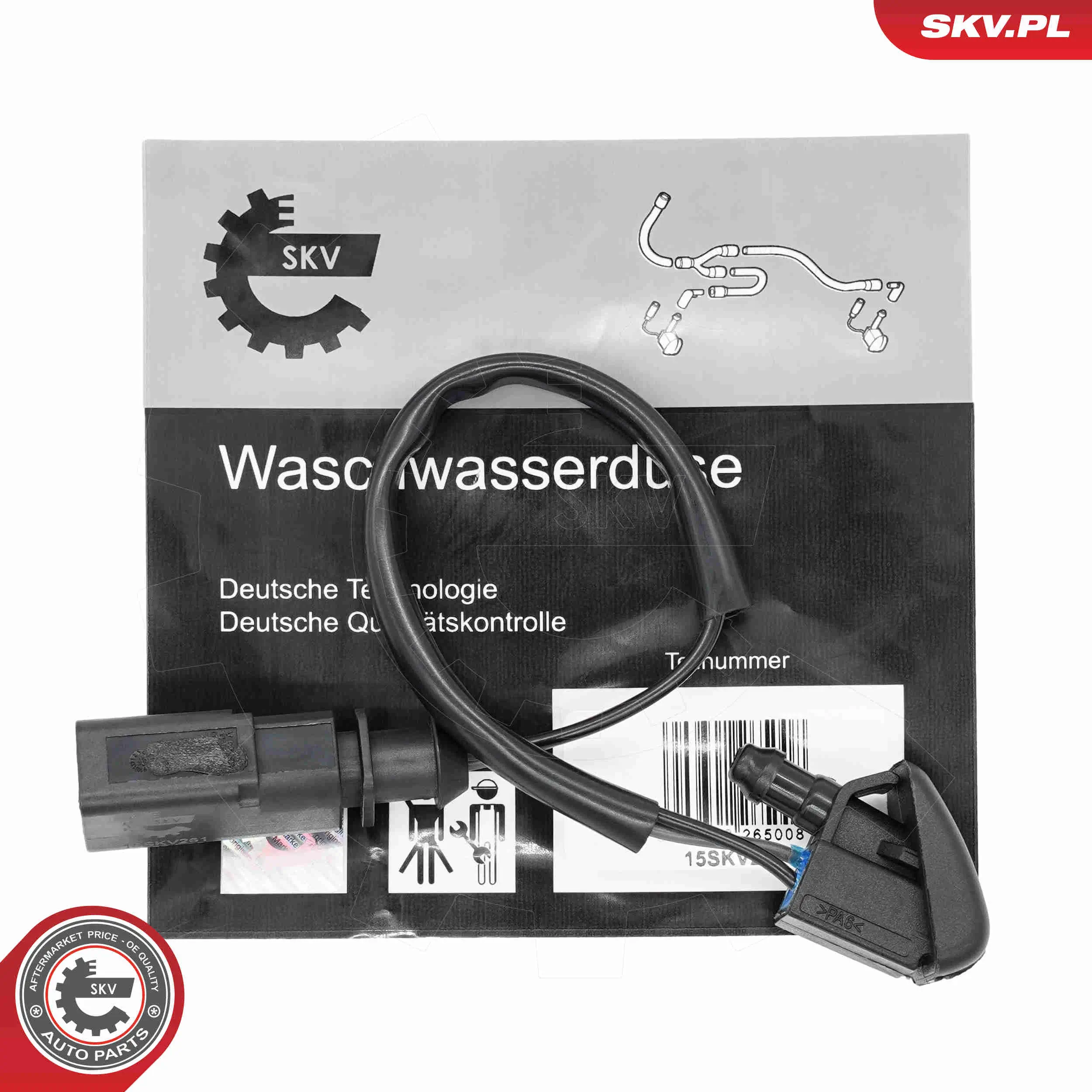 Waschwasserdüse, Scheibenreinigung vorne ESEN SKV 15SKV261