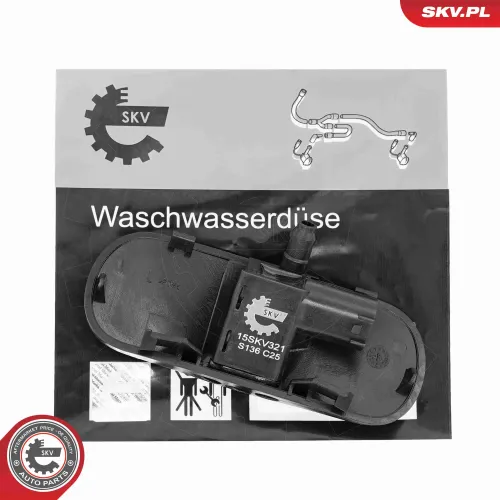 Waschwasserdüse, Scheibenreinigung vorne links ESEN SKV 15SKV321 Bild Waschwasserdüse, Scheibenreinigung vorne links ESEN SKV 15SKV321