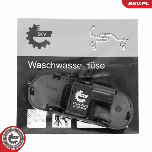Waschwasserdüse, Scheibenreinigung vorne rechts ESEN SKV 15SKV322 Bild Waschwasserdüse, Scheibenreinigung vorne rechts ESEN SKV 15SKV322
