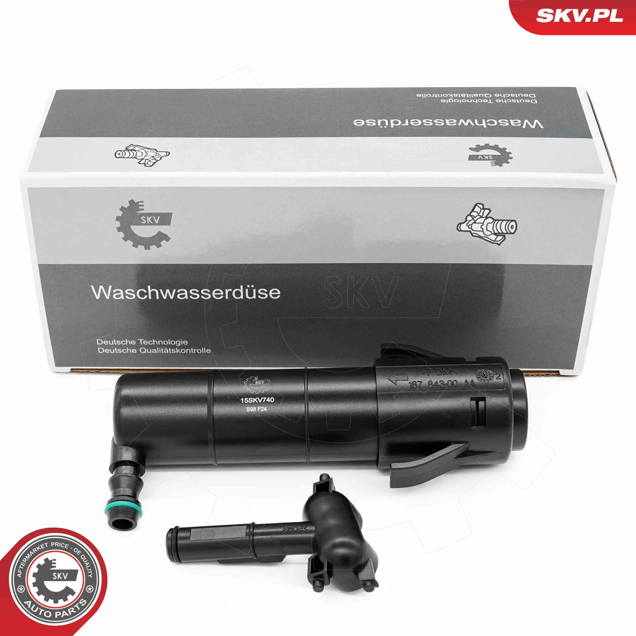 Waschwasserdüse, Scheinwerferreinigung rechts ESEN SKV 15SKV740