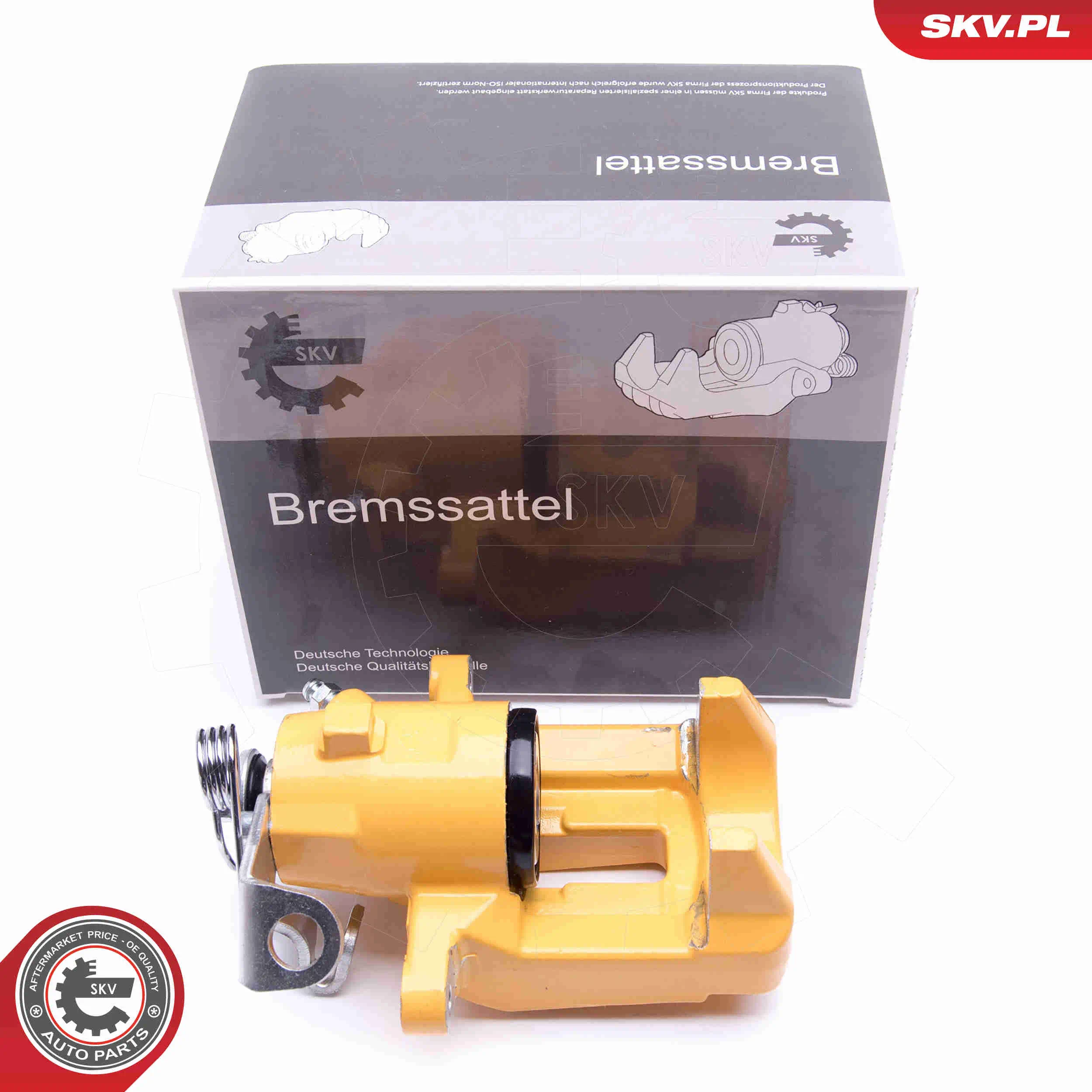 Bremssattel Hinterachse links ESEN SKV 23SKV033 YELLOW