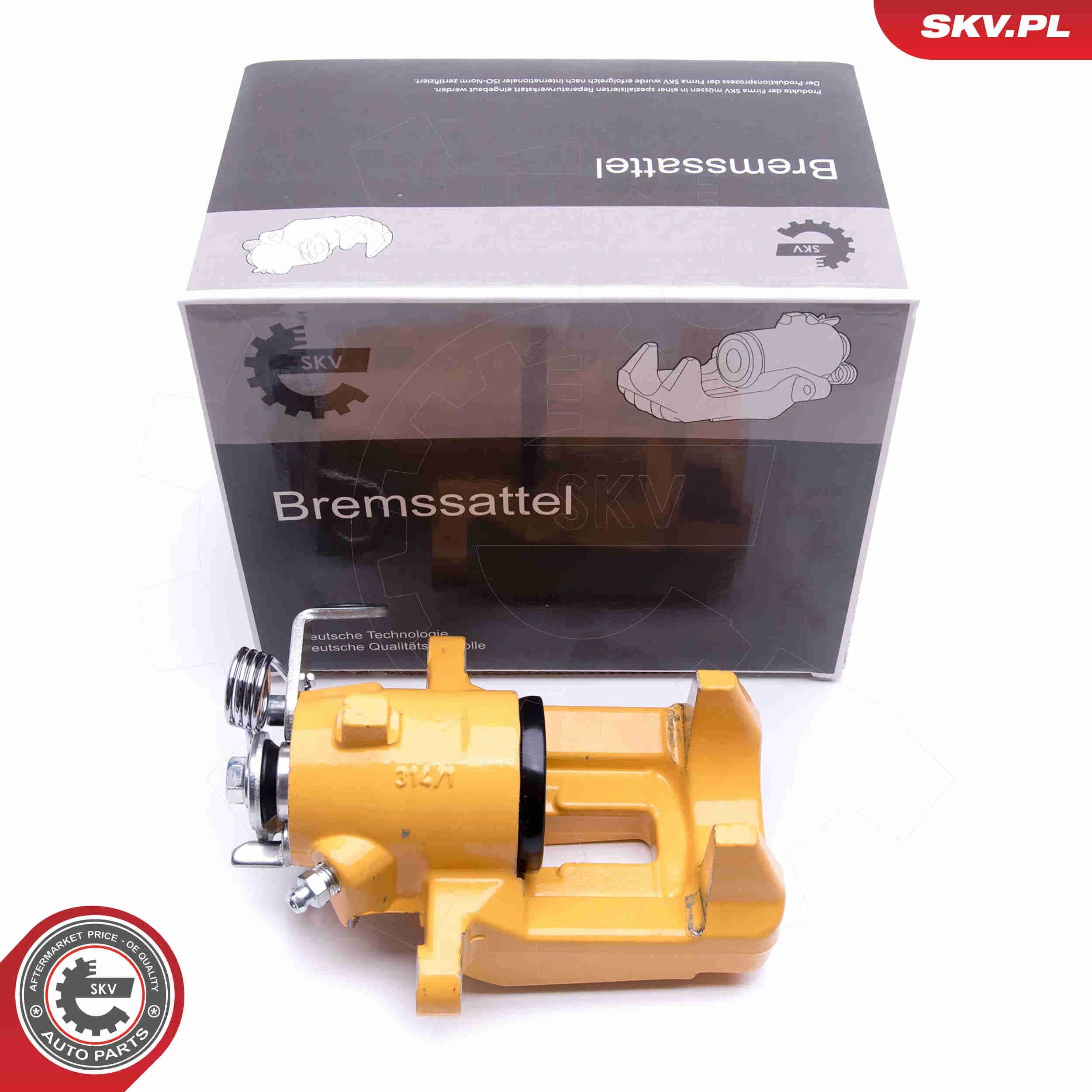 Bremssattel Hinterachse rechts ESEN SKV 23SKV034 YELLOW