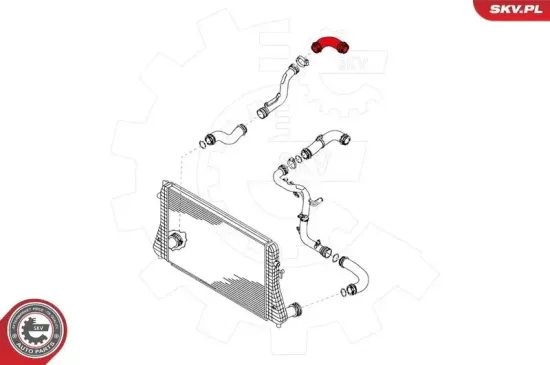Ladeluftschlauch ESEN SKV 24SKV006 Bild Ladeluftschlauch ESEN SKV 24SKV006