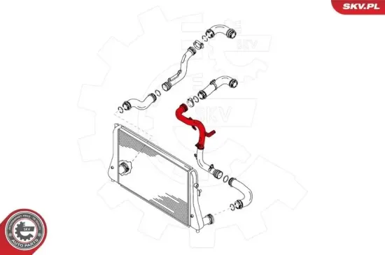 Ladeluftschlauch ESEN SKV 24SKV045 Bild Ladeluftschlauch ESEN SKV 24SKV045
