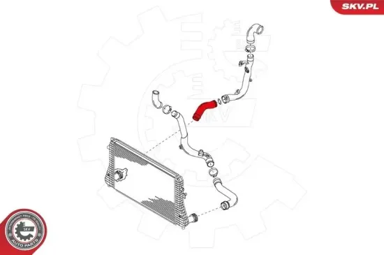 Ladeluftschlauch ESEN SKV 24SKV054 Bild Ladeluftschlauch ESEN SKV 24SKV054