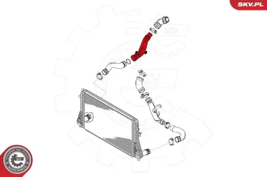 Ladeluftschlauch ESEN SKV 24SKV060 Bild Ladeluftschlauch ESEN SKV 24SKV060